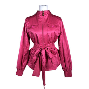 Naisten Betsey Johnson - Ulkoilutakki, koko 38 - Pinkki (1)