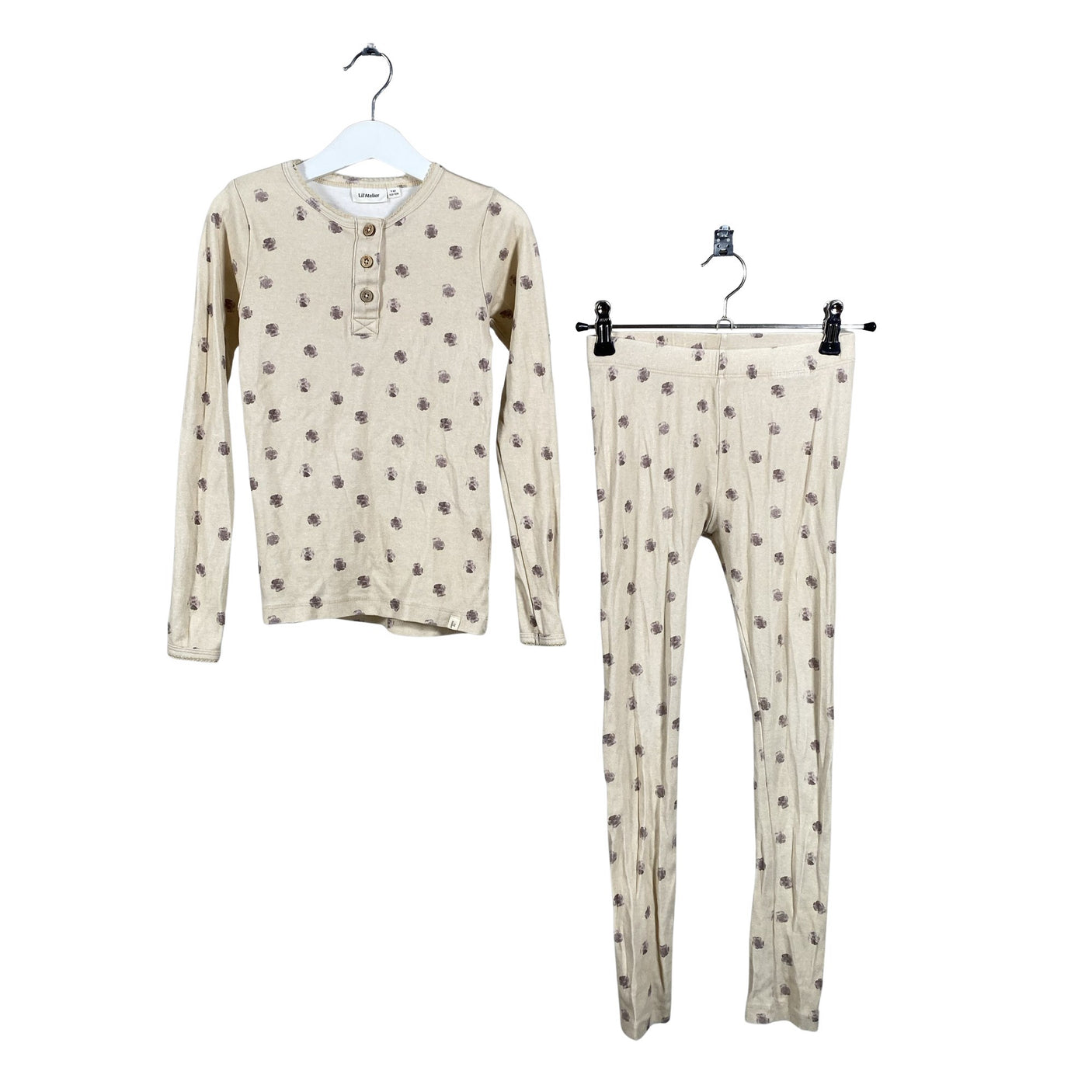 Tyttöjen Lil ´Atelier - Trikoopaita, koko 122 - 128 - Beige (1)