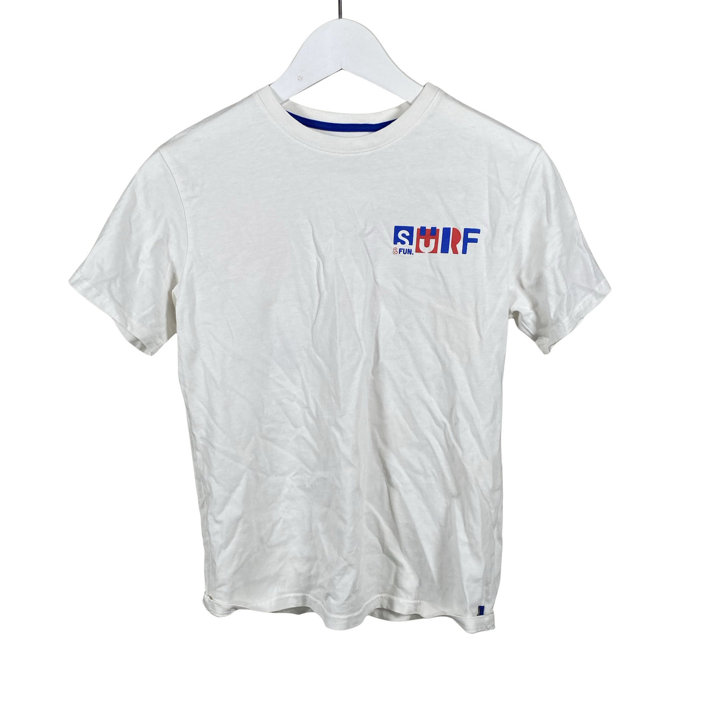 Unisex Okaïdi - T-paita, koko 152 - 158 - Valkoinen (1)