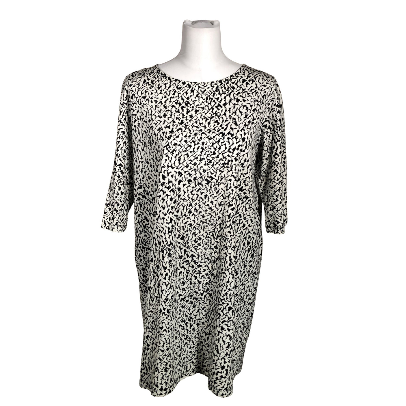 Naisten Marimekko - Trikoomekko, koko 40 - Valkoinen (1)