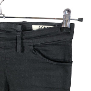 Naisten Acne Studios - Farkkuleggingsit, koko W26 - Musta (3)