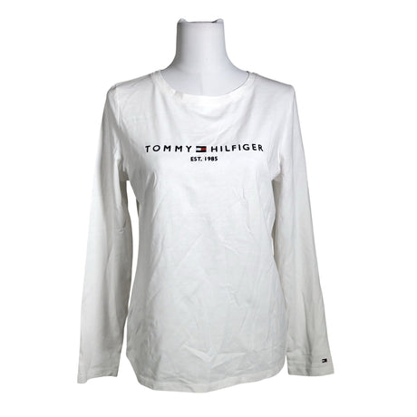 Naisten Tommy Hilfiger - Trikoopaita, koko 38 - Valkoinen ()