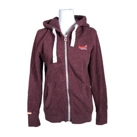 Naisten Superdry - Huppari, koko 38 - Viininpunainen ()