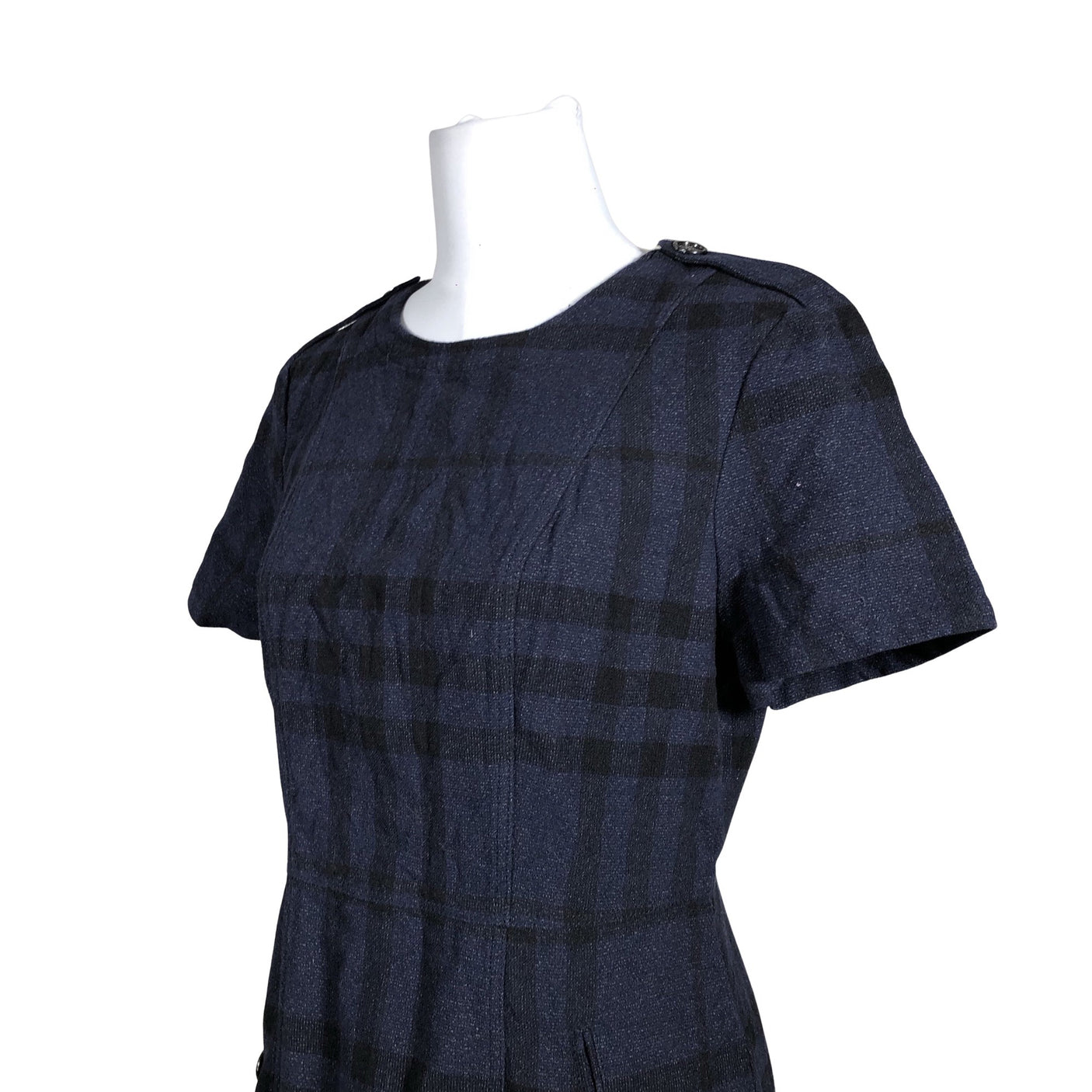 Naisten Burberry Brit - Kotelomekko, koko 38 - Sininen (2)