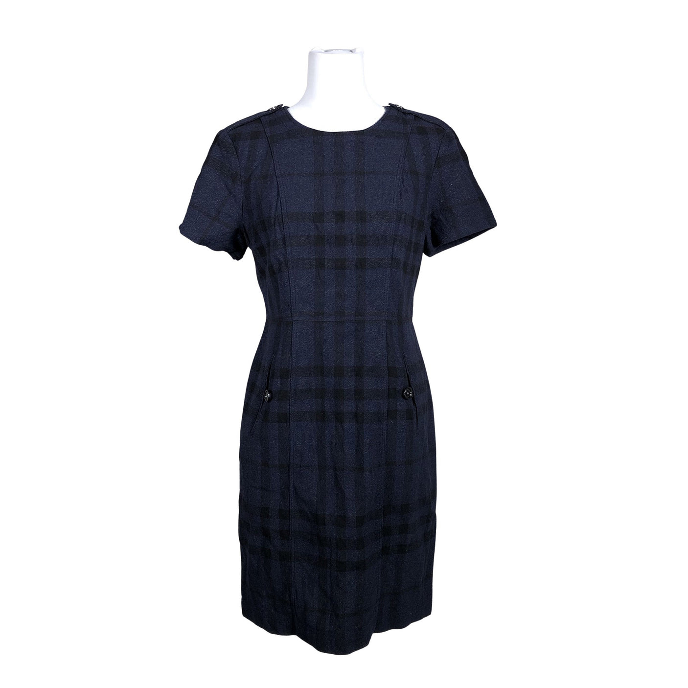 Naisten Burberry Brit - Kotelomekko, koko 38 - Sininen (1)