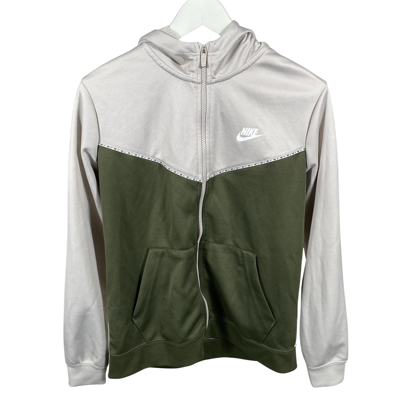 Unisex Nike - Verryttelytakki, koko 158 - 164 - Beige (1)