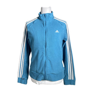 Naisten Adidas - Fleecetakki, koko 40 - Sininen (1)