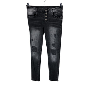 Naisten Perfect Jeans - Farkut, koko 34 - Harmaa (1)