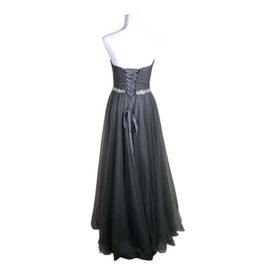 Naisten Dazzling - Iltapuku, koko 36 - Harmaa (3)