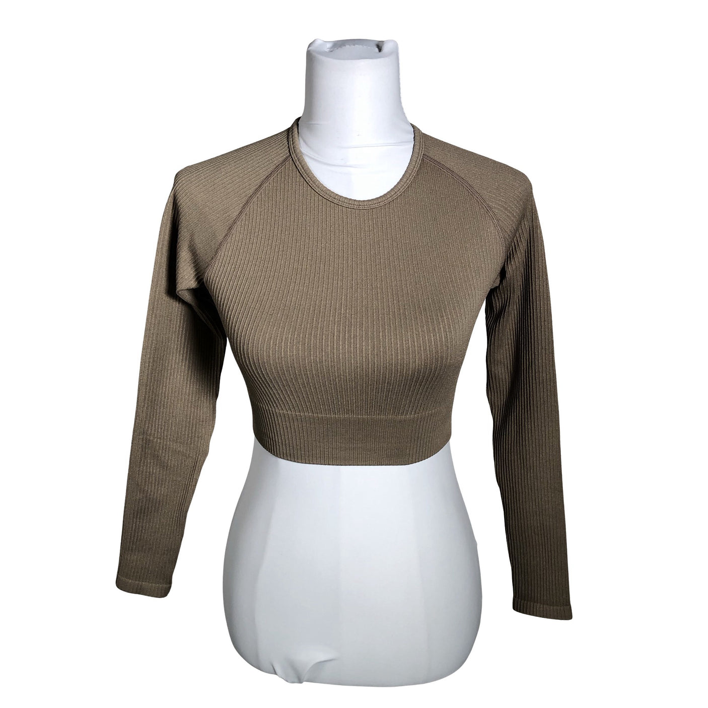 Naisten Aim'n - Urheilupaita, pitkät hihat, koko 36 - Beige (1)