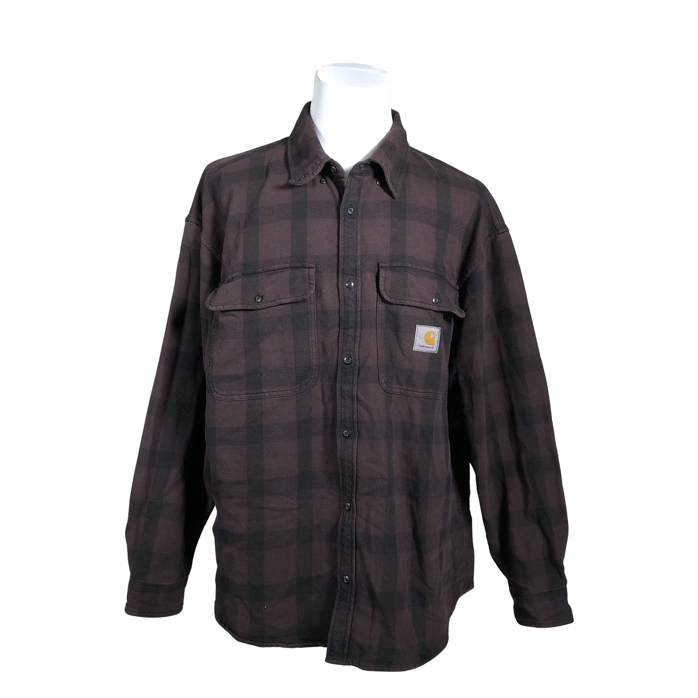 Miesten Carhartt - Flanellipaita, koko XXL - Viininpunainen (1)