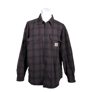 Miesten Carhartt - Flanellipaita, koko XXL - Viininpunainen (1)