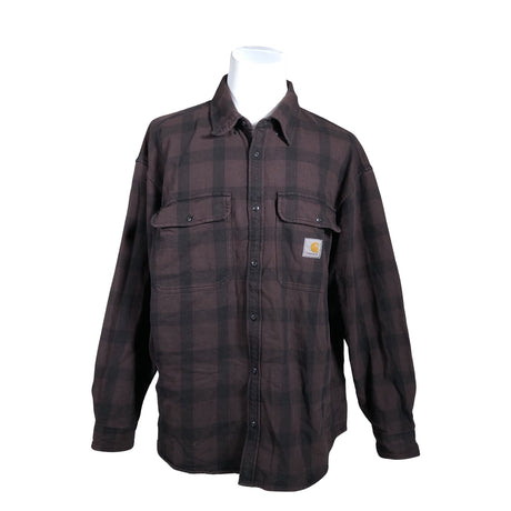 Miesten Carhartt - Flanellipaita, koko XXL - Viininpunainen ()