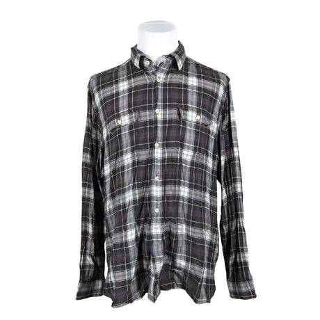 Miesten Cottonfield - Flanellipaita, koko XXL - Ruskea ()