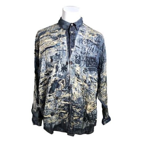 Miesten Acne Studios - Kauluspaita, koko L - Sininen ()