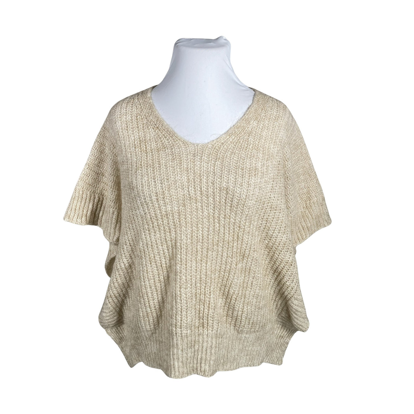 Naisten Bohemiana - Neuleliivi, koko 44 - Beige (1)