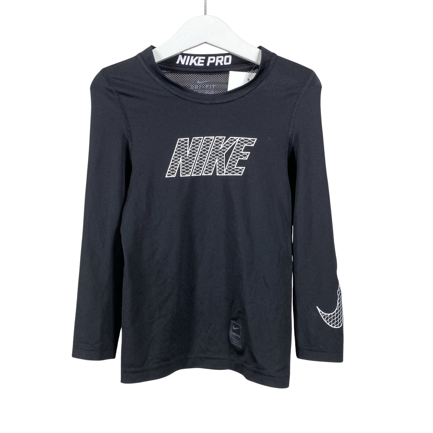 Unisex Nike - Urheilupaita, pitkät hihat, koko 122 - 128 - Musta (1)