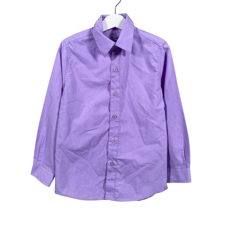 Poikien Kinderit - Kauluspaita, koko 110 - 116 - Violetti ()