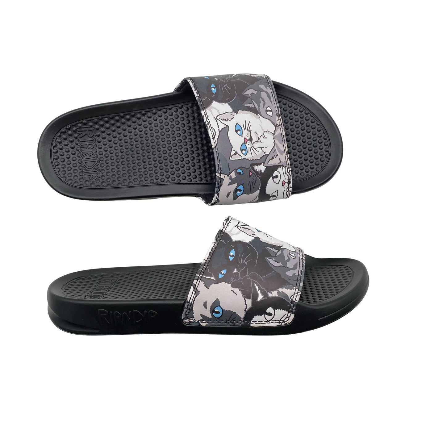 Naisten Ripndip - Rantasandaalit, koko 38 - Musta (1)