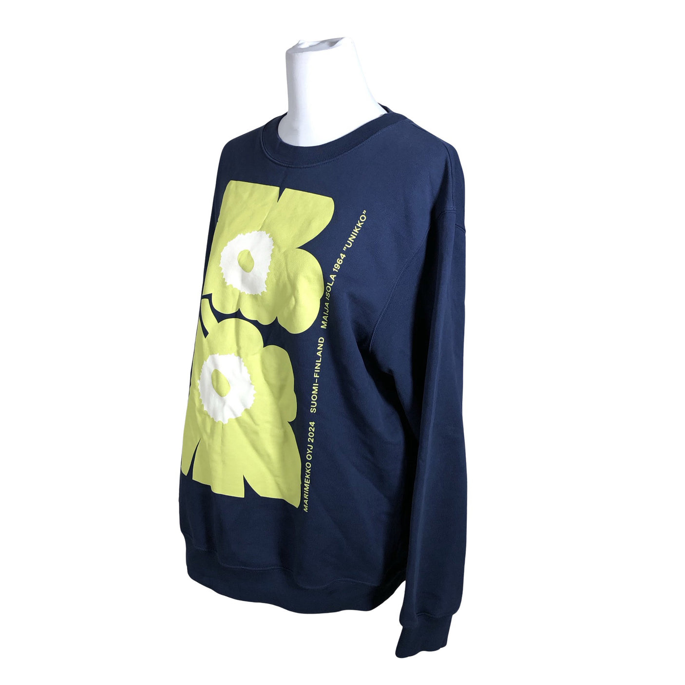 Naisten Marimekko - Collegepaita, koko 38 - Sininen (3)