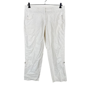 Naisten Trofe - Kangashousut, koko 44 - Valkoinen (1)