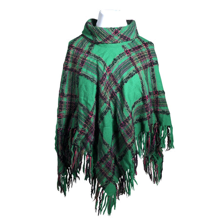 Naisten Arola - Poncho, koko 42 - Vihreä ()