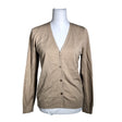 Naisten August Silk - Neuletakki, koko 40 - Beige ()