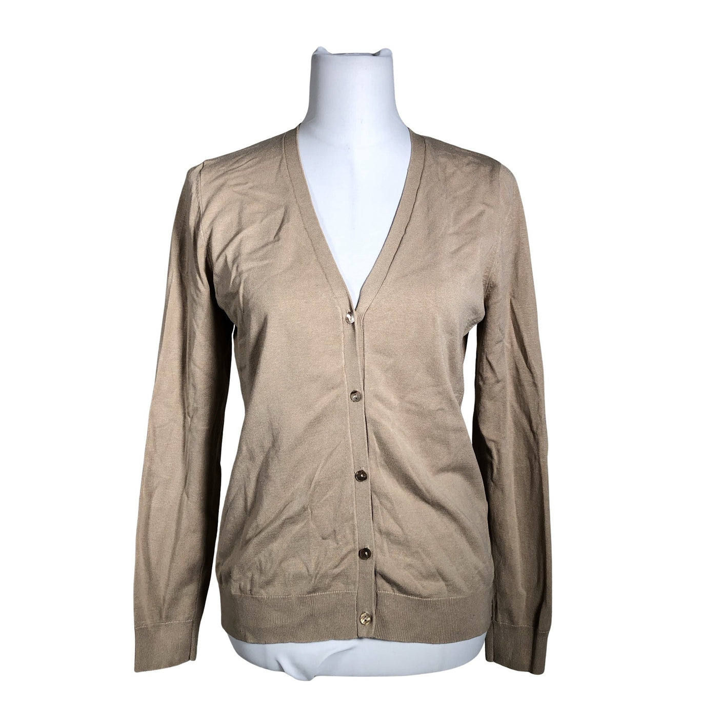 Naisten August Silk - Neuletakki, koko 40 - Beige (1)