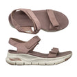 Naisten Skechers - Sandaalit, koko 38 - Vaaleanpunainen ()