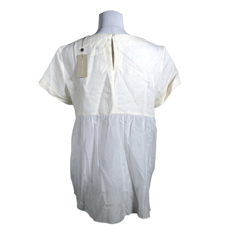 Naisten Marc O'Polo - Lyhythihainen pusero, koko 36 - Beige (2)