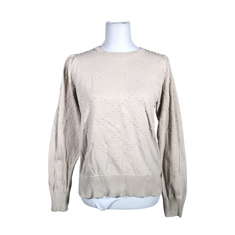 Naisten Free Quent - Neulepaita, koko 40 - Beige ()