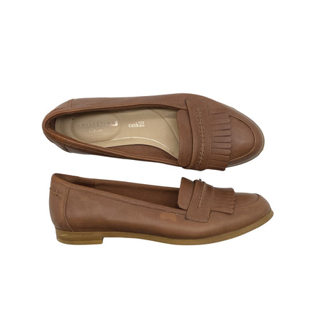 Naisten Clarks - Loaferit, koko 39 - Ruskea ()