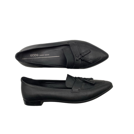 Naisten Ecco - Loaferit, koko 39 - Musta ()