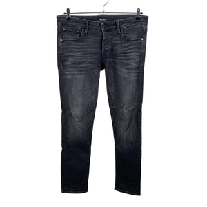 Miesten Jack & Jones - Farkut, koko W34 - Harmaa (1)
