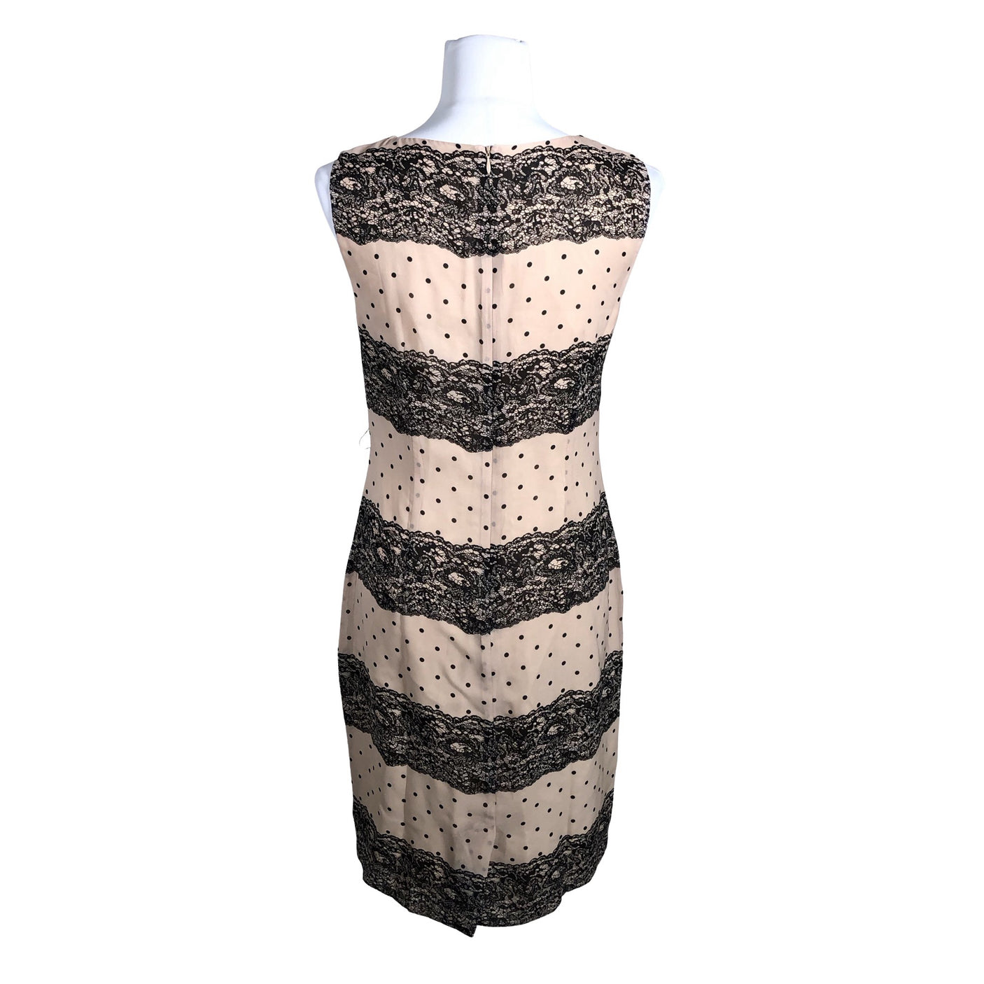 Naisten Laura Ashley - Sifonkimekko, koko 38 - Beige (2)