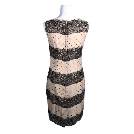 Naisten Laura Ashley - Sifonkimekko, koko 38 - Beige (2)
