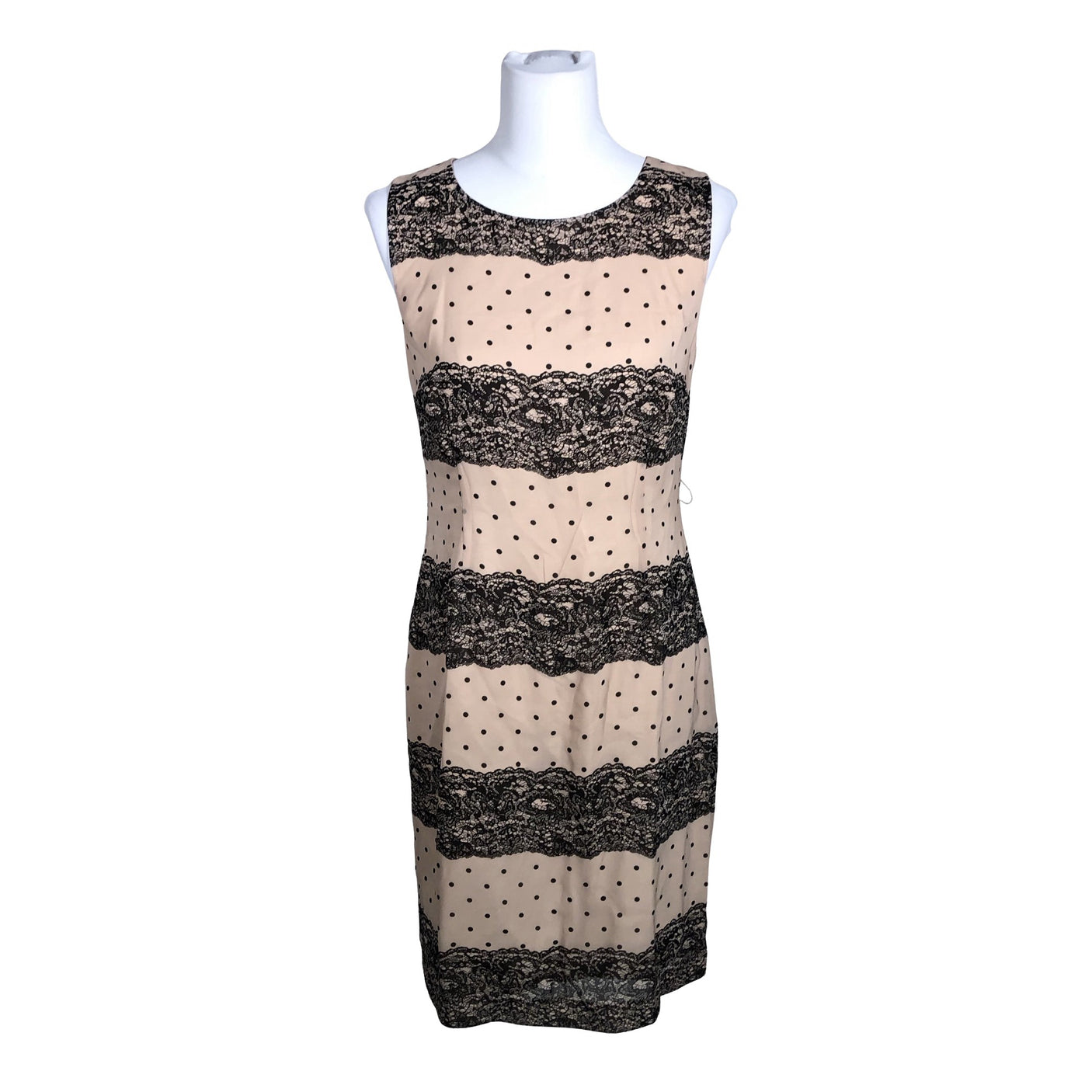 Naisten Laura Ashley - Sifonkimekko, koko 38 - Beige (1)