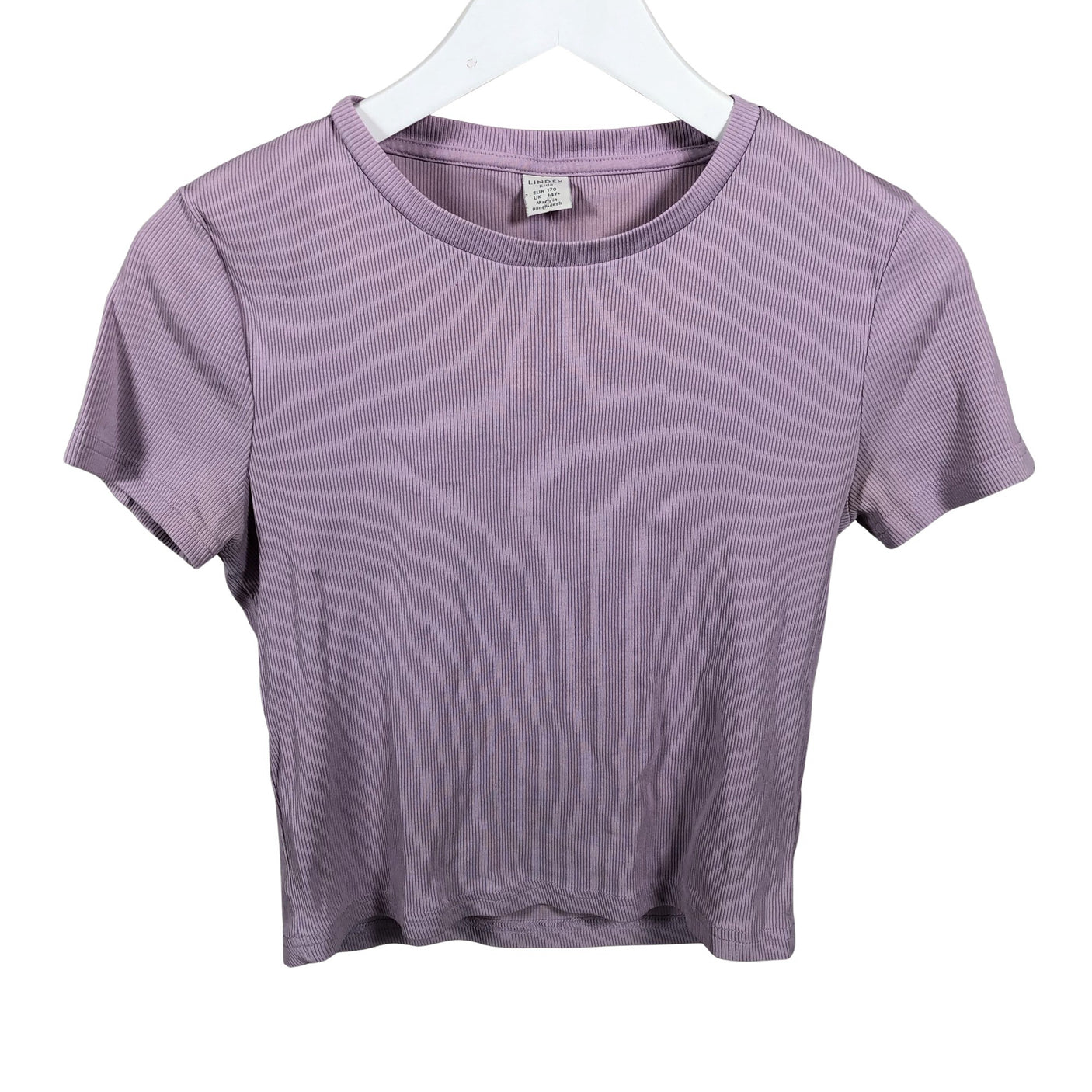 Tyttöjen Lindex - T-paita, koko 164 - 170 - Violetti (1)