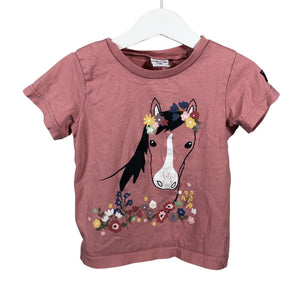 Unisex Polarn O. Pyret - T-paita, koko 92 - 98 - Vaaleanpunainen (1)