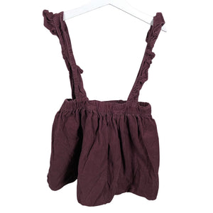 Tyttöjen Lil ´Atelier - Kangashame, koko 98 - 104 - Viininpunainen (1)