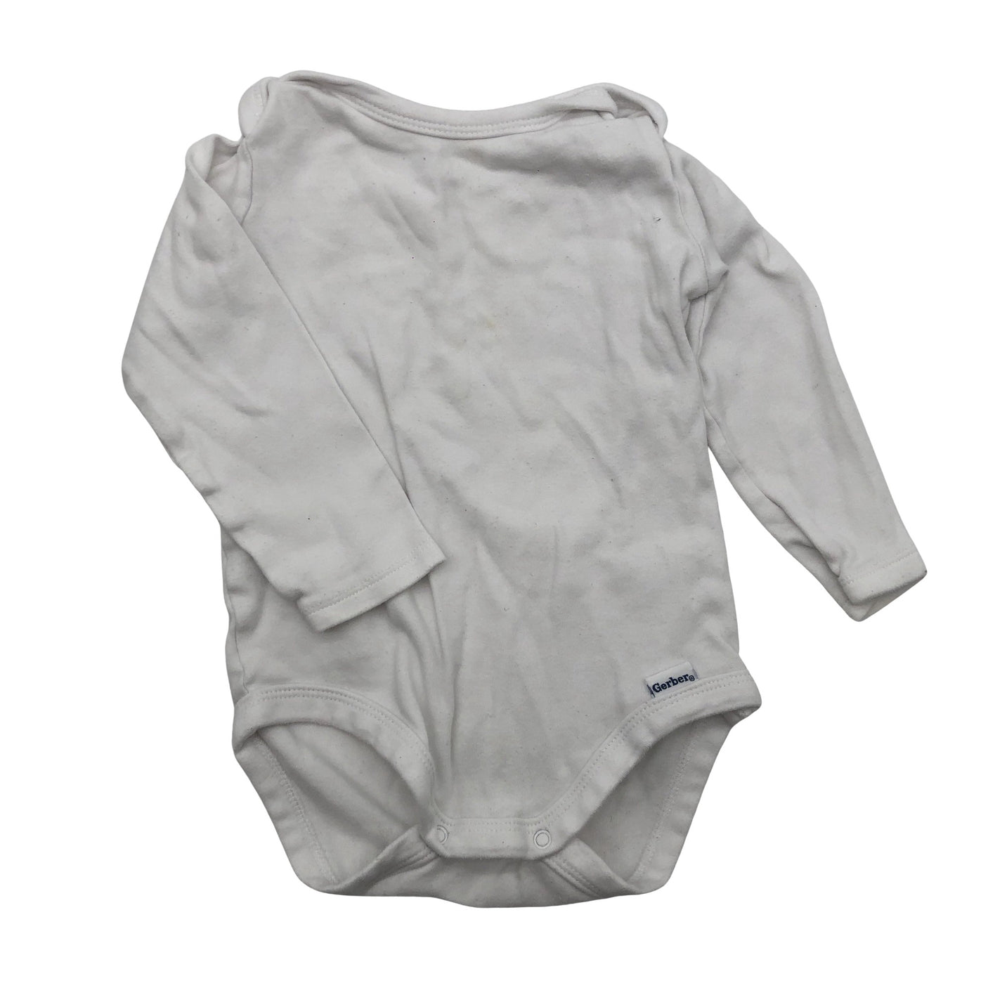 Unisex Gerber - Body, koko 74 - 80 - Valkoinen (1)