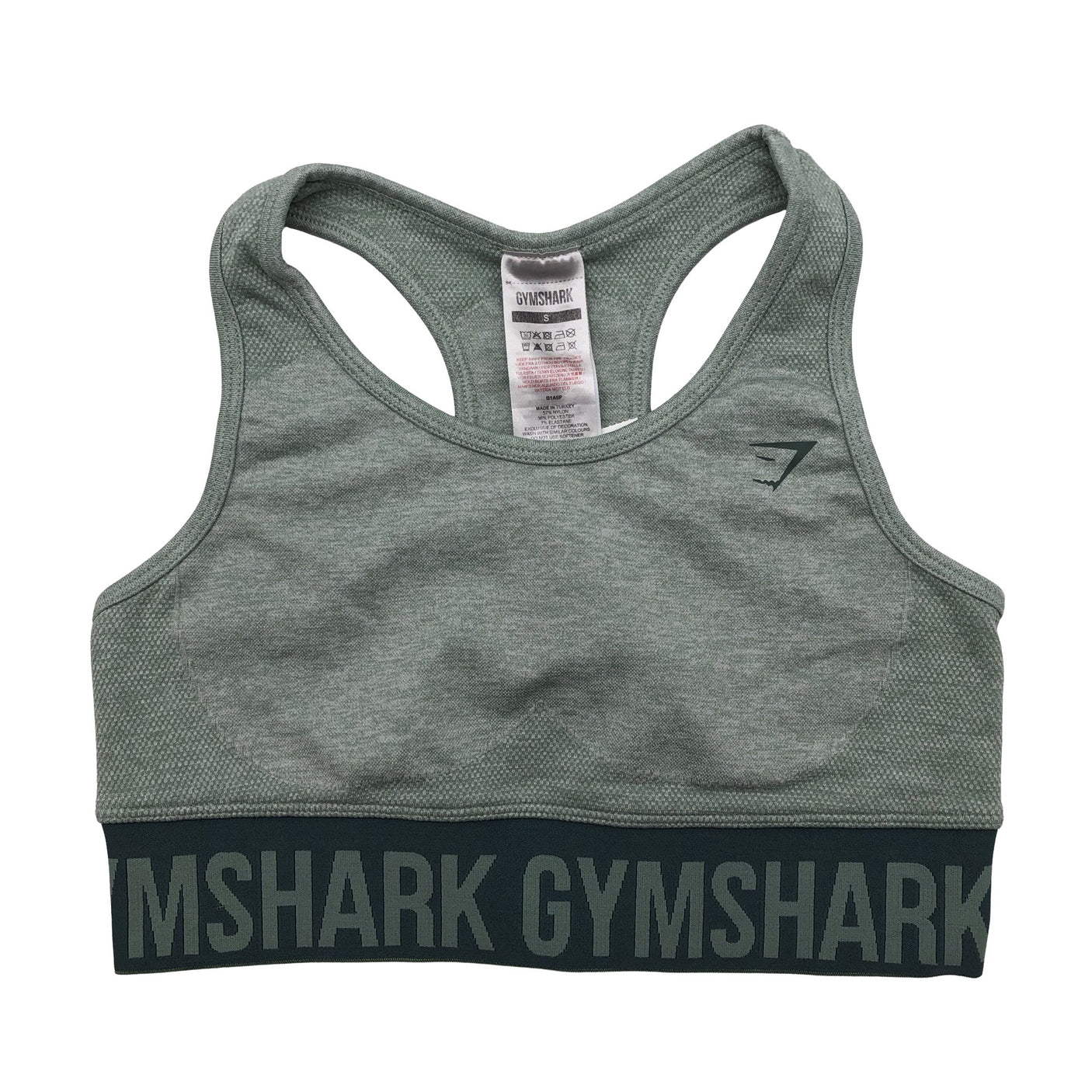 Naisten Gymshark - Urheilutoppi, koko 36 - Vihreä (1)