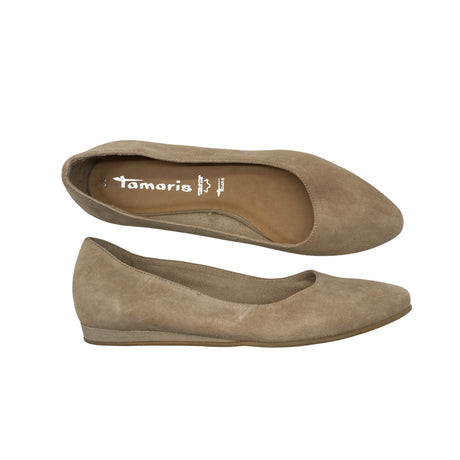 Naisten Tamaris - Ballerinat, koko 38 - Ruskea ()