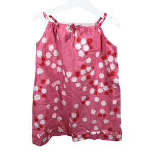 Tyttöjen Marimekko - Kangasmekko, koko 104 - 110 - Vaaleanpunainen (1)