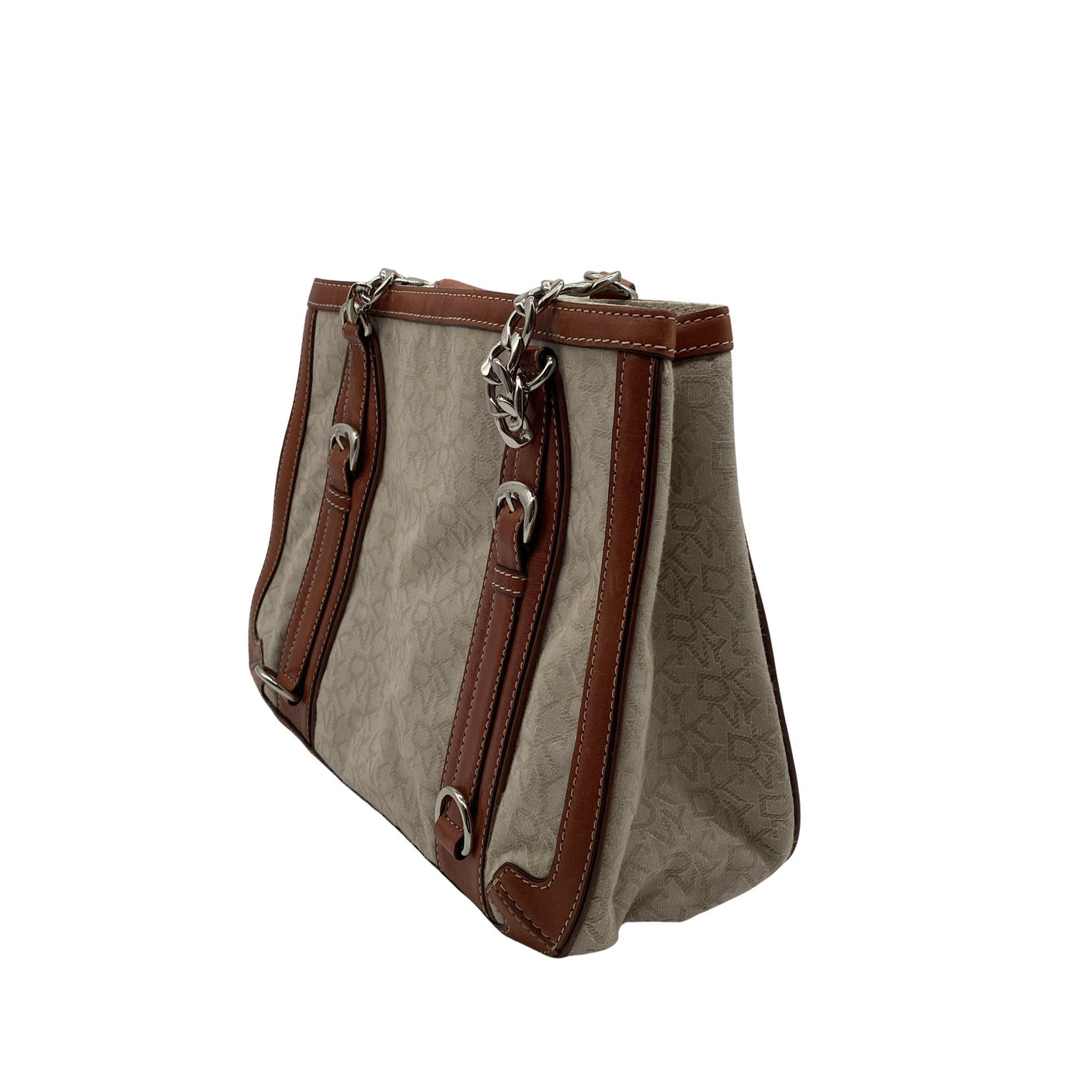 Naisten DKNY - Käsilaukku, koko Midi - Beige (3)