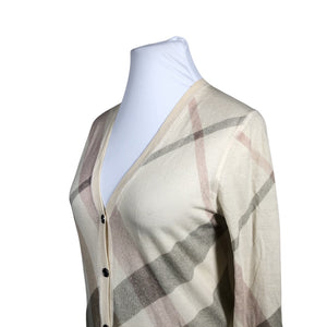 Naisten Burberry Brit - Neuletakki, koko 42 - Beige (2)