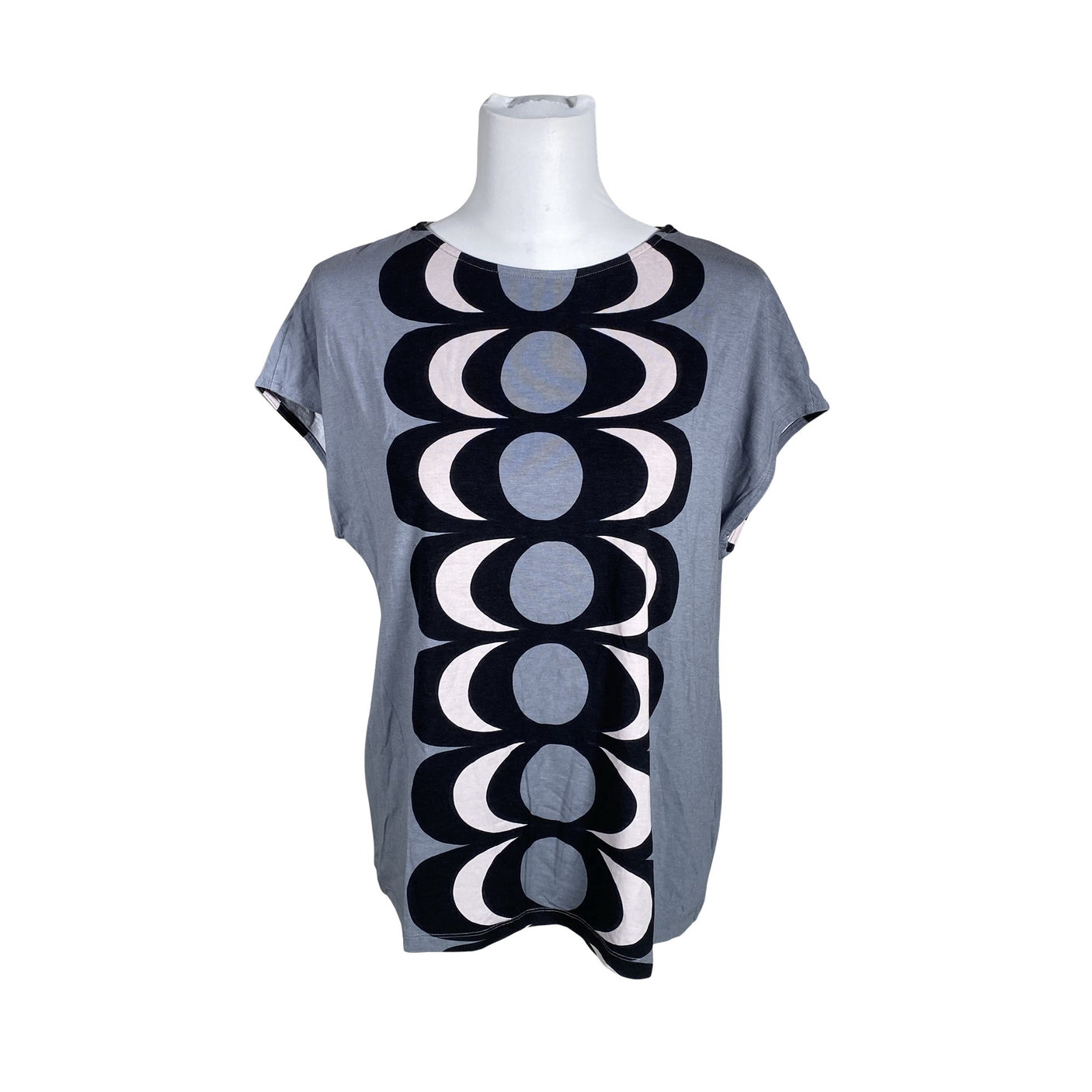 Naisten Marimekko - T-paita, koko 40 - Harmaa (1)