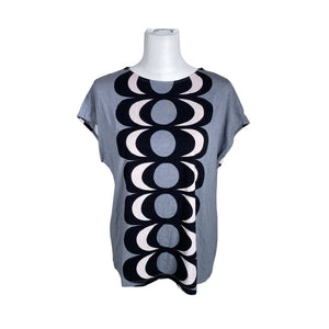 Naisten Marimekko - T-paita, koko 40 - Harmaa (1)