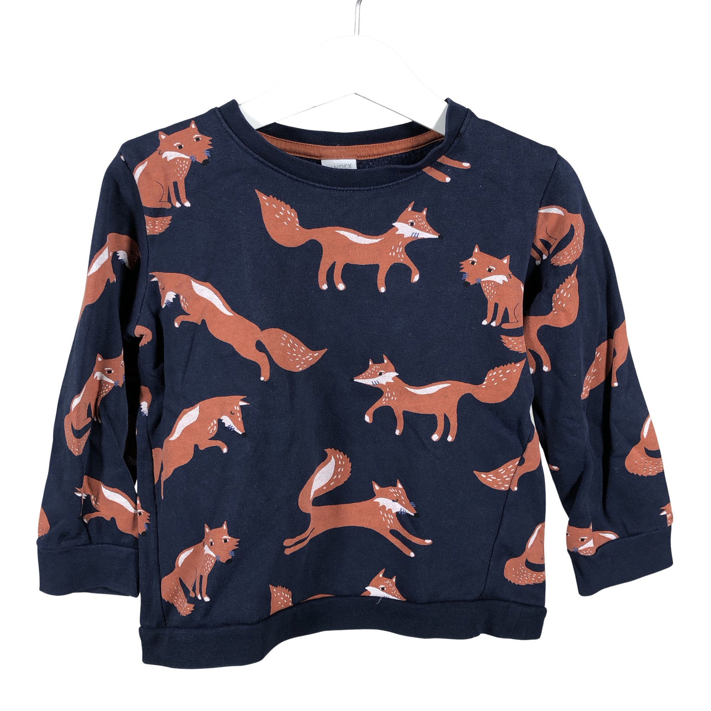 Unisex Lindex - Collegepaita, koko 104 - 110 - Sininen (1)