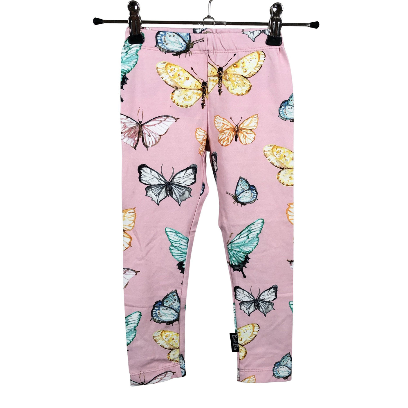 Tyttöjen Handmade - Leggingsit, koko 92 - 98 - Vaaleanpunainen (1)